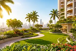 Landscaped Garden